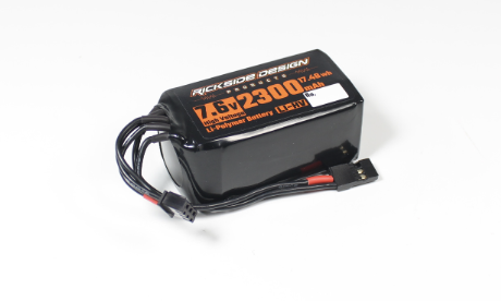 リックサイドデザイン】RSDP-RXP06 7.6V2300mAh 受信機用HV-LIPO